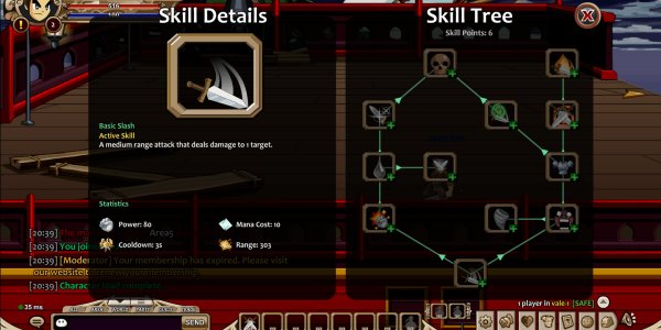 Aetheria Awakens: The Skill Tree Begins