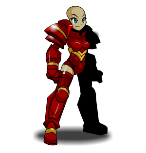 Crimson Paladin Armor male